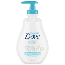 Load image into Gallery viewer, Dove Baby Tip-to-Toe Rich Moisture Wash - 384 ml
