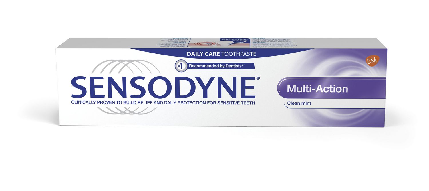 Sensodyne Multi-Action Sensitivity Toothpaste, Clean Mint - 100 ml