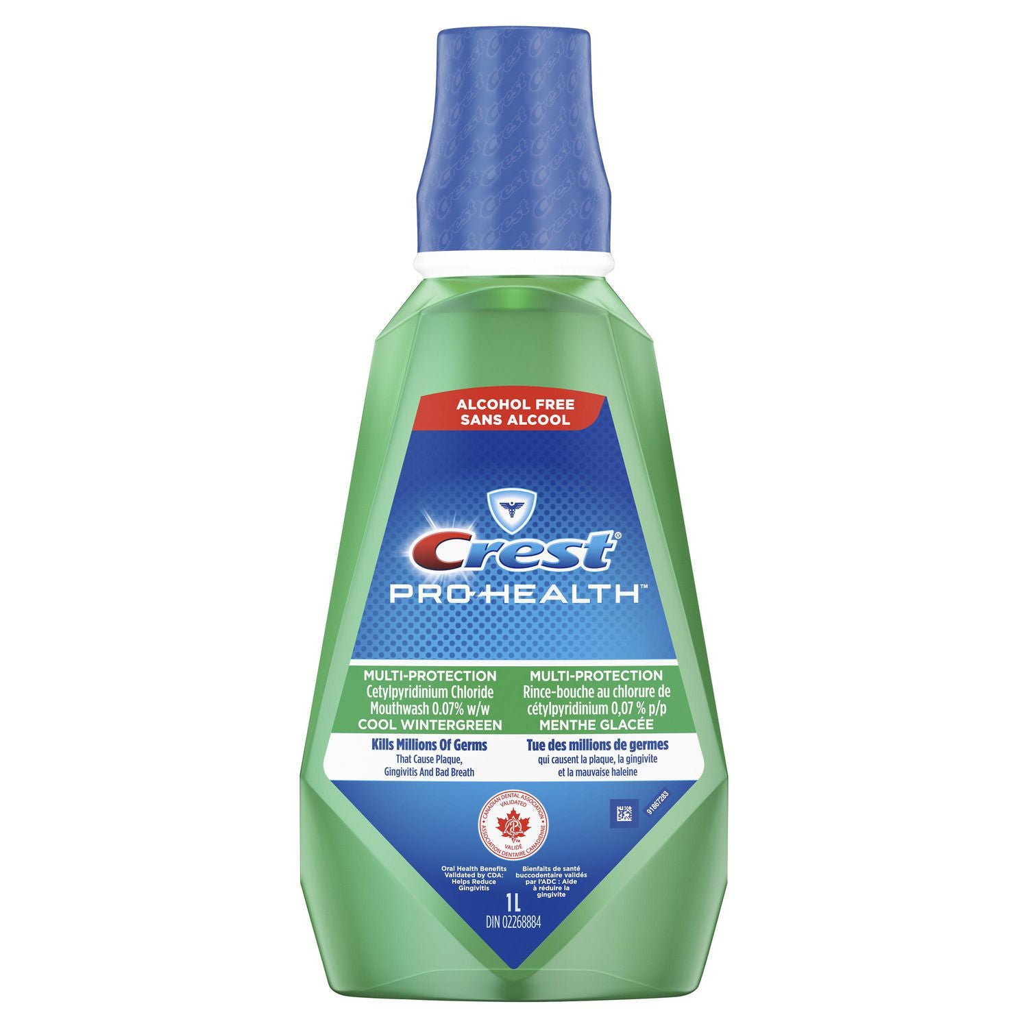 Crest Pro-Health Invigorating Multi-Protection Clean Mouthwash, Wintergreen - 500 ml