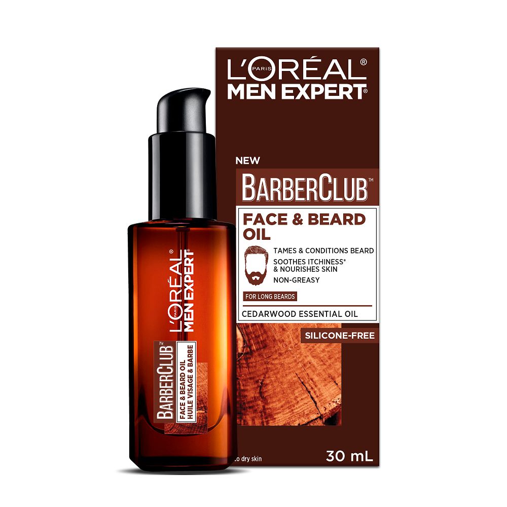 L'Oreal Men Expert Barber Club Face & Beard Oil - 30 ml