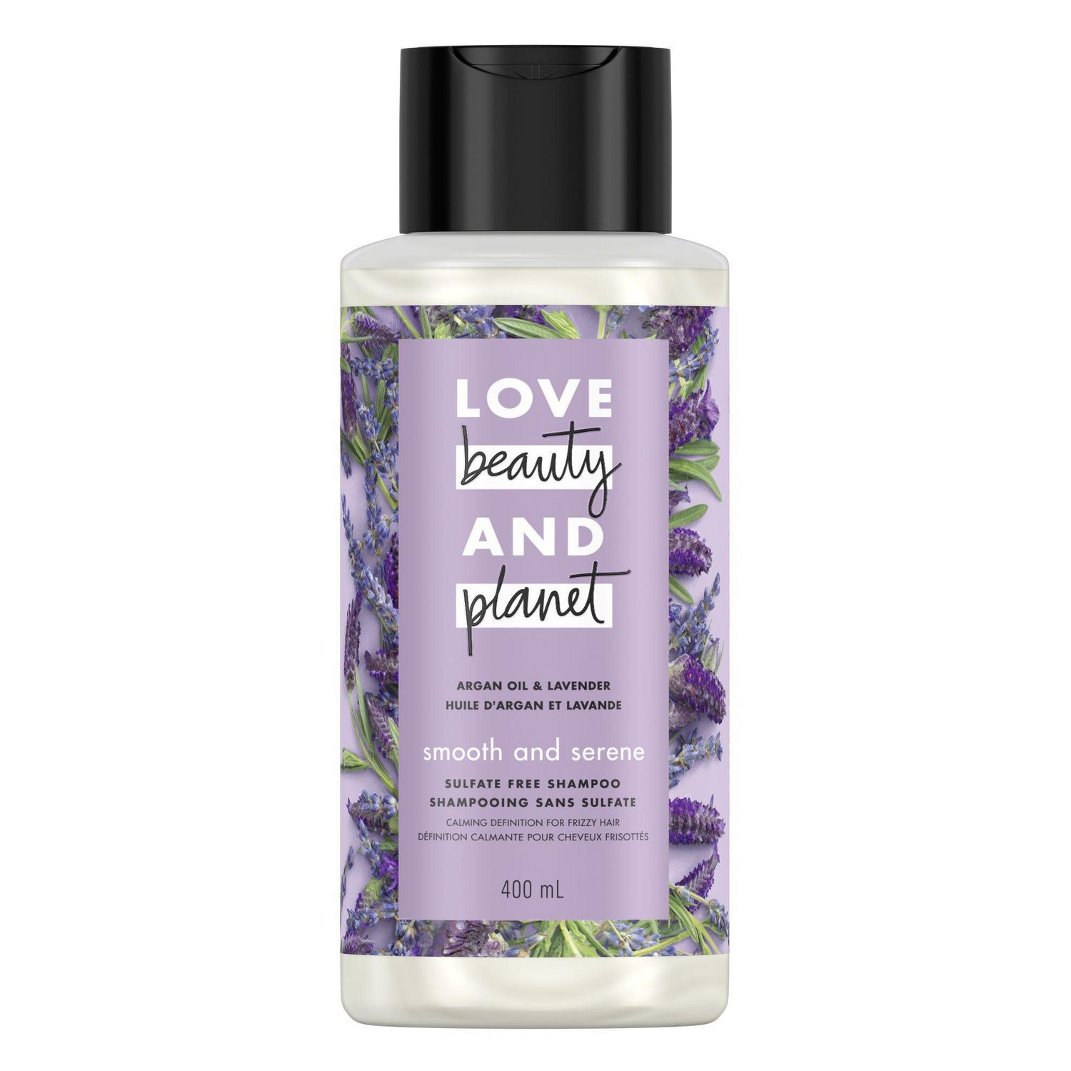 Love Beauty and Planet Argan Oil & Lavender, Smooth & Serene Shampoo - 400 ml
