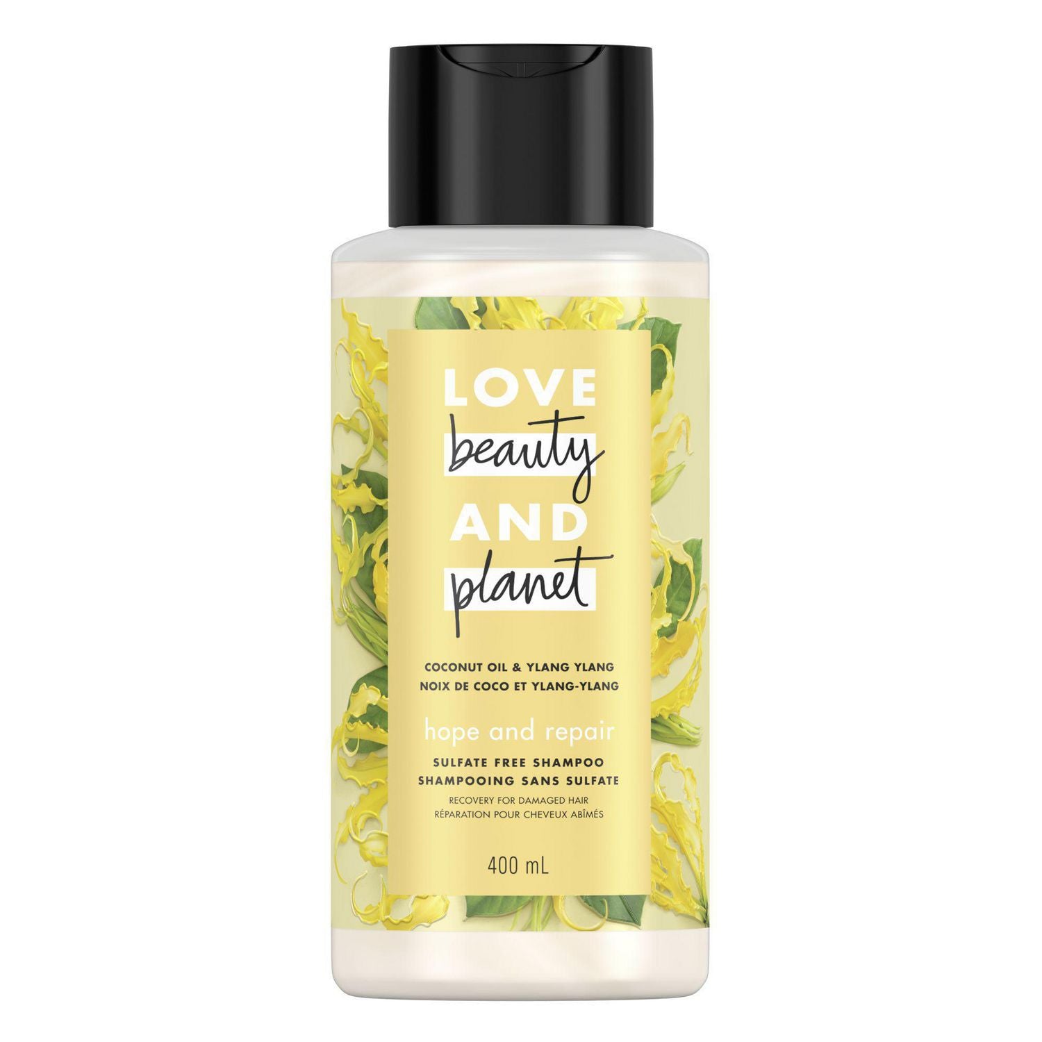 Love Beauty and Planet Coconut Oil & Ylang Ylang, Hope & Repair Shampoo - 400 ml