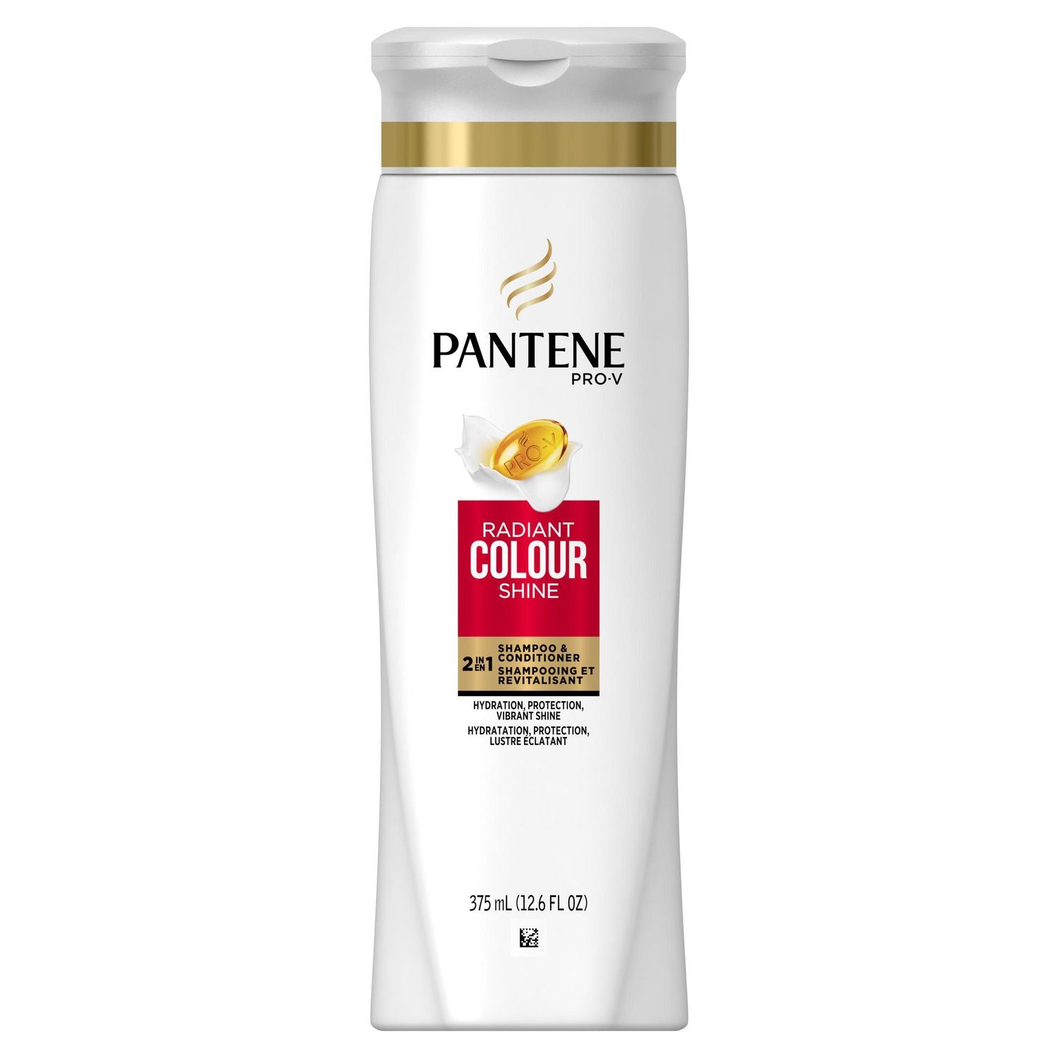 Pantene Pro-V Radiant Colour Shine, 2-in-1 Shampoo & Conditioner - 375 ml