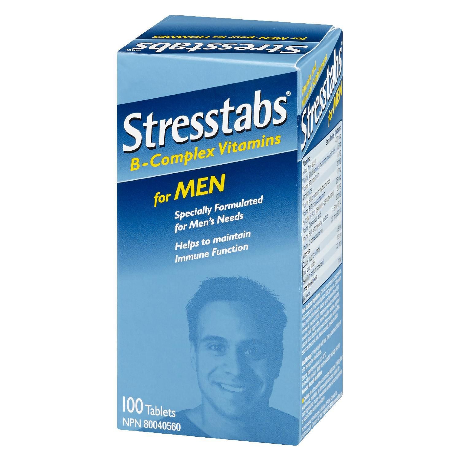 Stresstabs B-Complex Vitamins for Men - 100 tablets