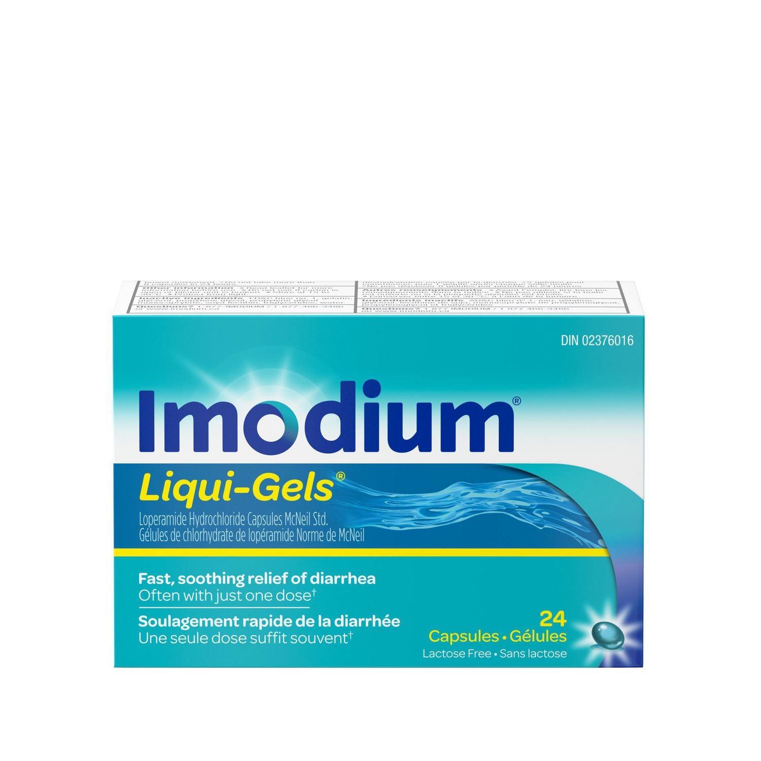 Imodium Diarrhea Relief Liqui-Gels - 24 capsules