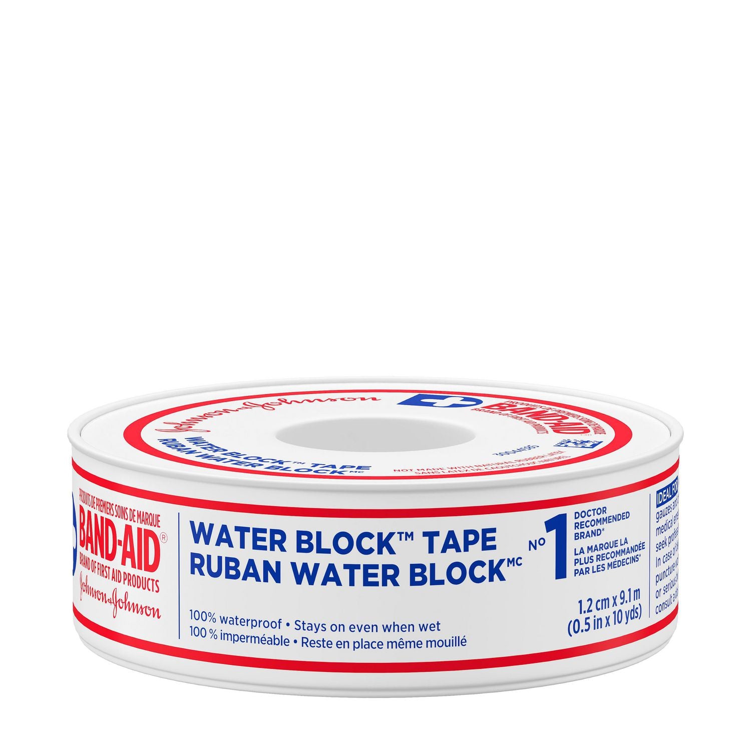 Band-Aid Water Block Tape (2.5cm x 9.1m)