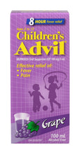 Load image into Gallery viewer, Advil Children&#39;s Ibuprofen Suspension, Grape Flavour - 100ml
