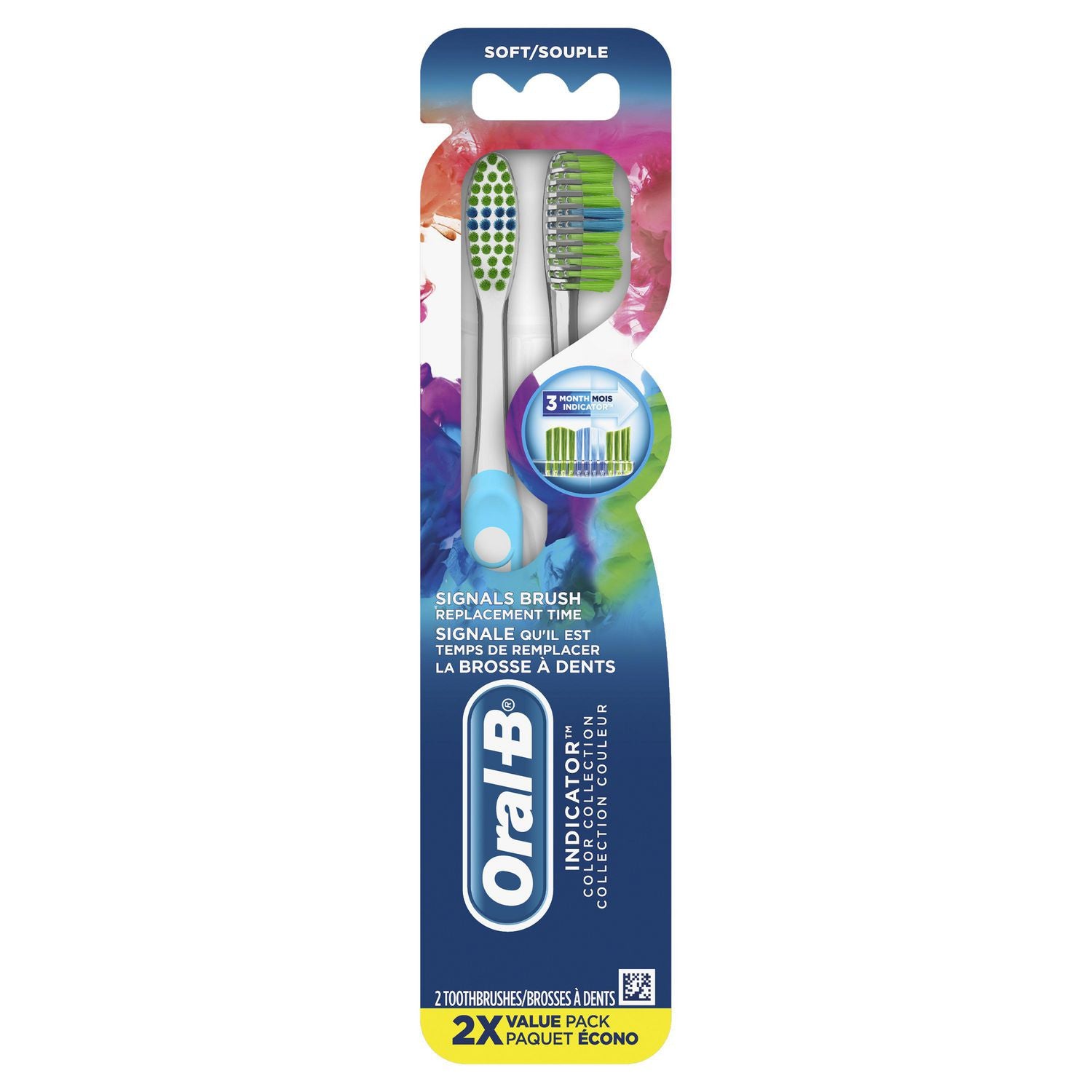Oral-B Indicator Contour Clean Toothbrushes - 2 units