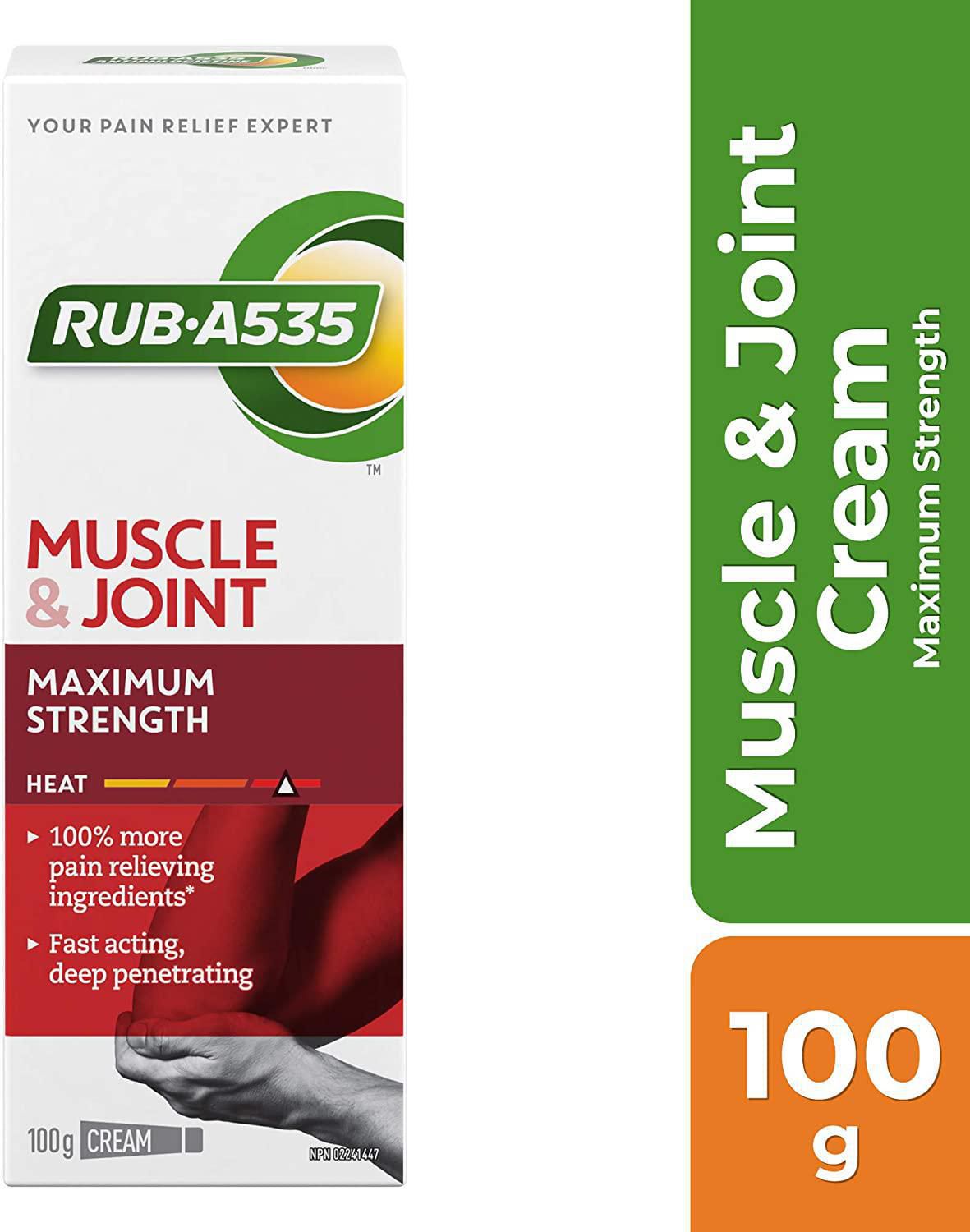 RUB A535 Maximum Strength Muscle & Joint Heat Cream