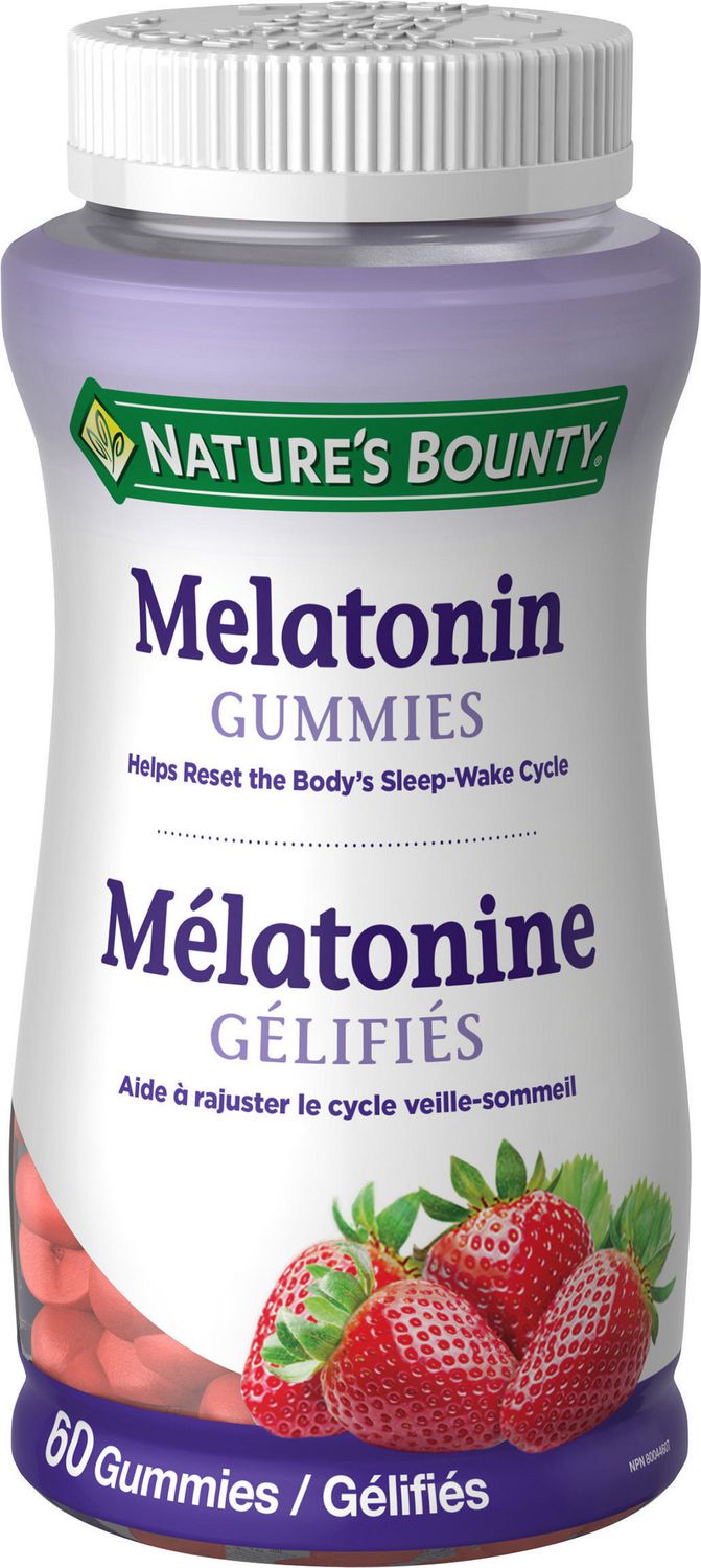 Nature's Bounty Melatonin Gummies - 60 gummies