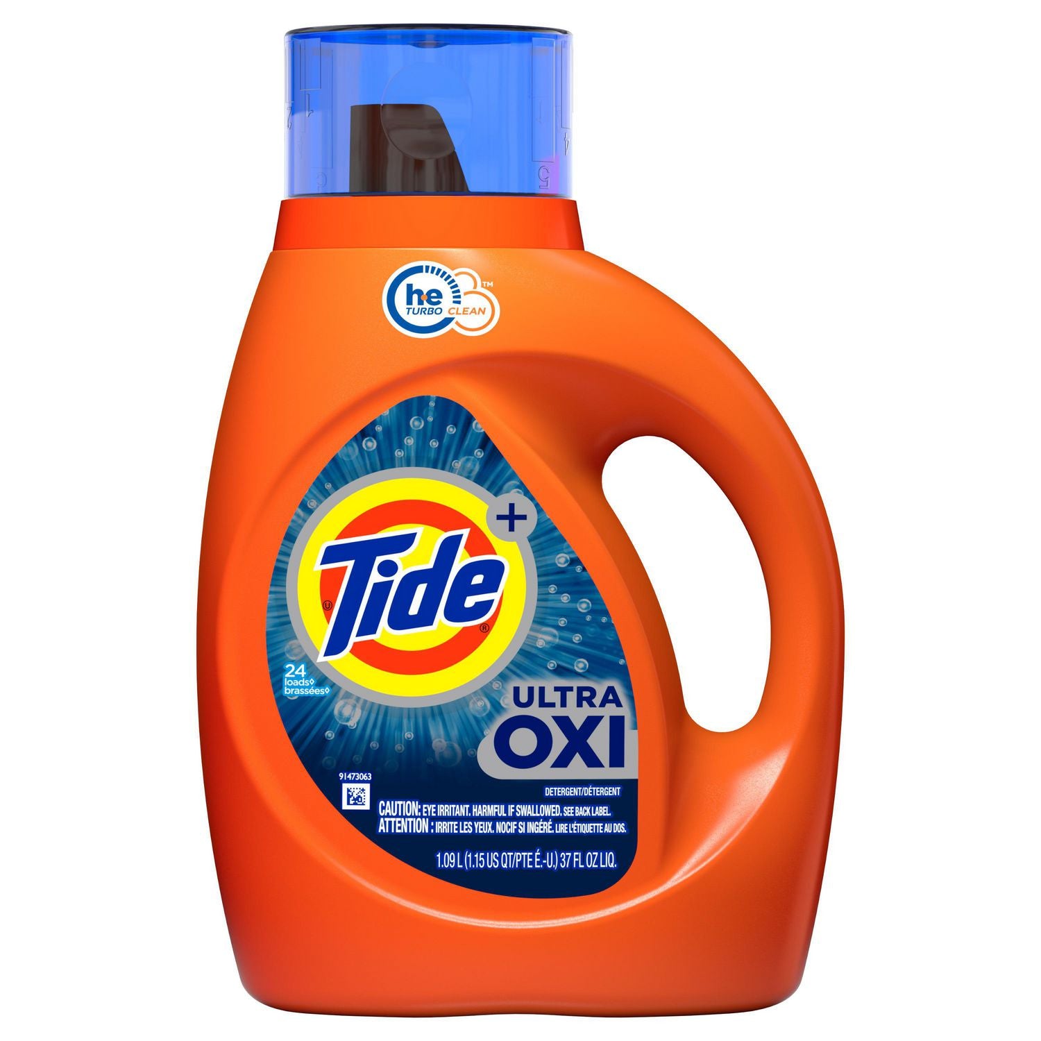 Tide Ultra Oxi Detergent, HE - 1.09 L