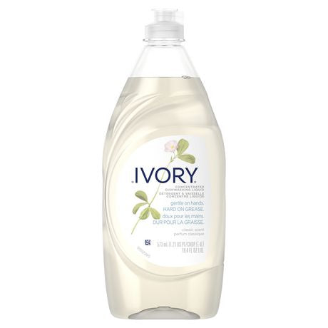 Ivory Concentrated Dishwashing Liquid, Classic Scent - 573 ml