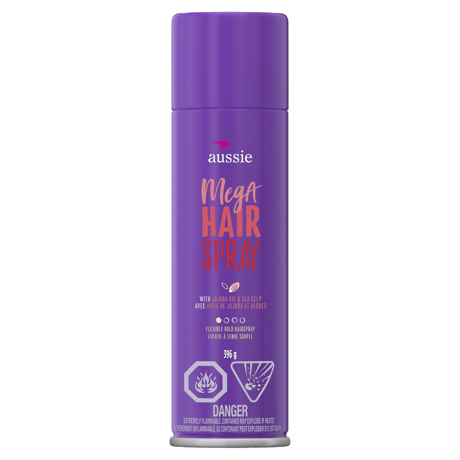 Aussie Mega Hairspray with Jojoba Oil & Sea Kelp - 460 ml