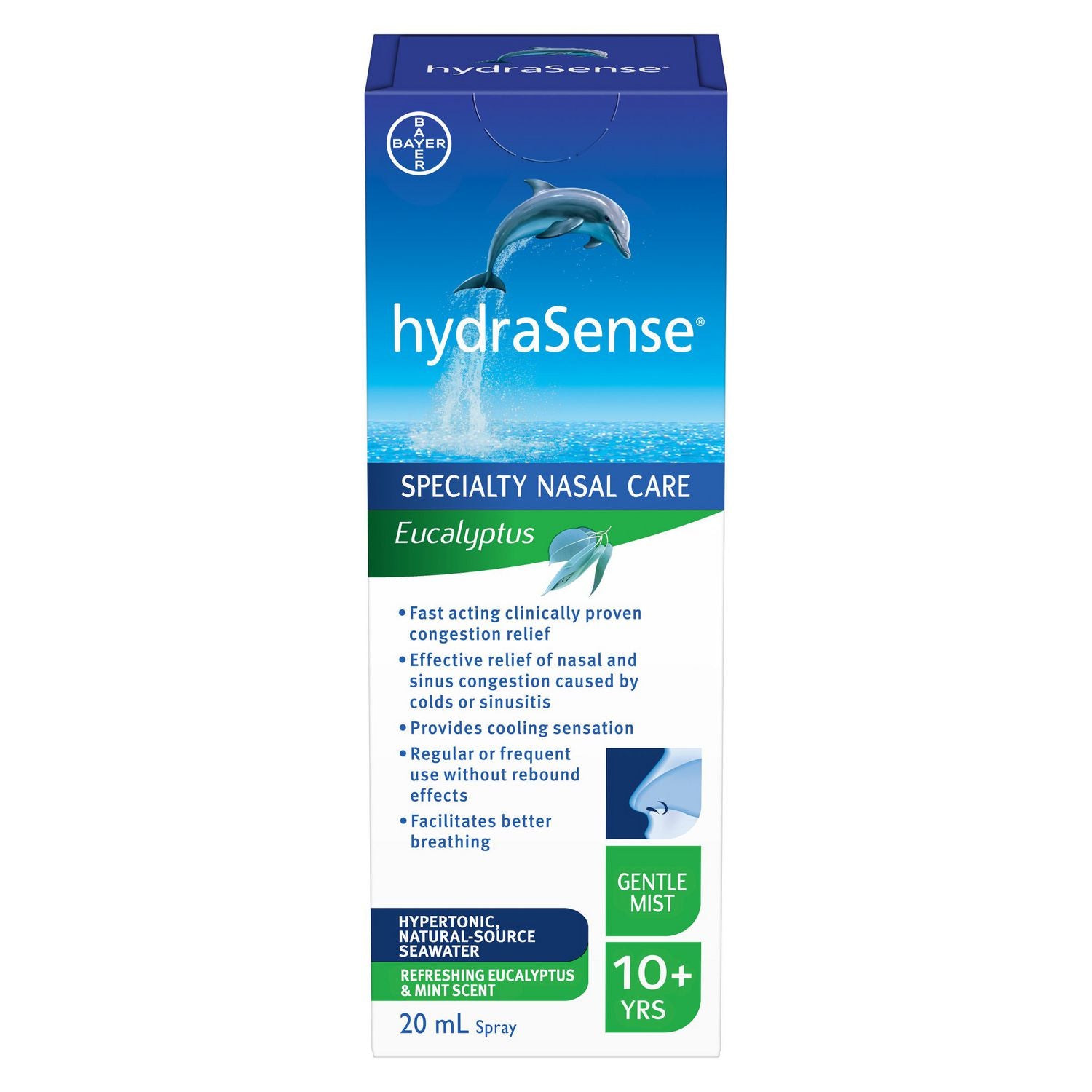 HydraSense Specialty Nasal Care Eucalyptus- 20 ml