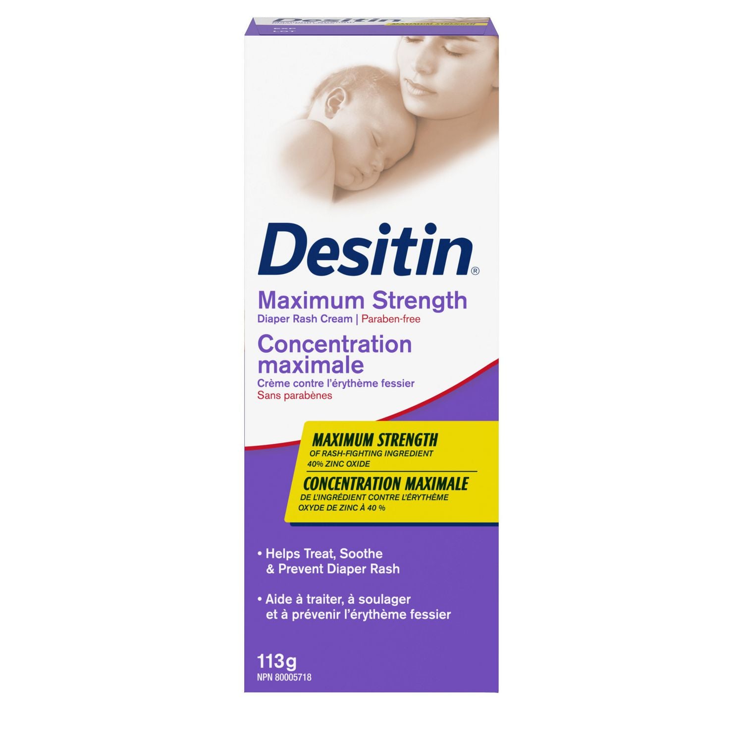 Desitin Maximum Strength Diaper Rash Cream 113 g