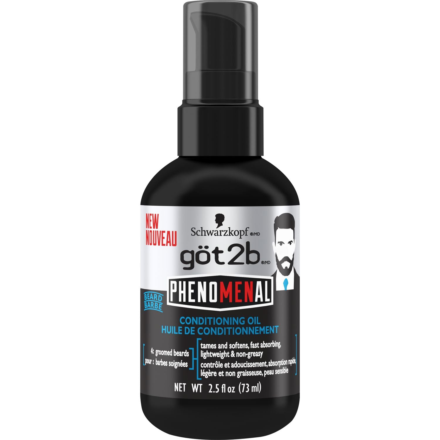 Schwarzkopf got2b Phenomenal Beard Conditioning Oil - 73 ml
