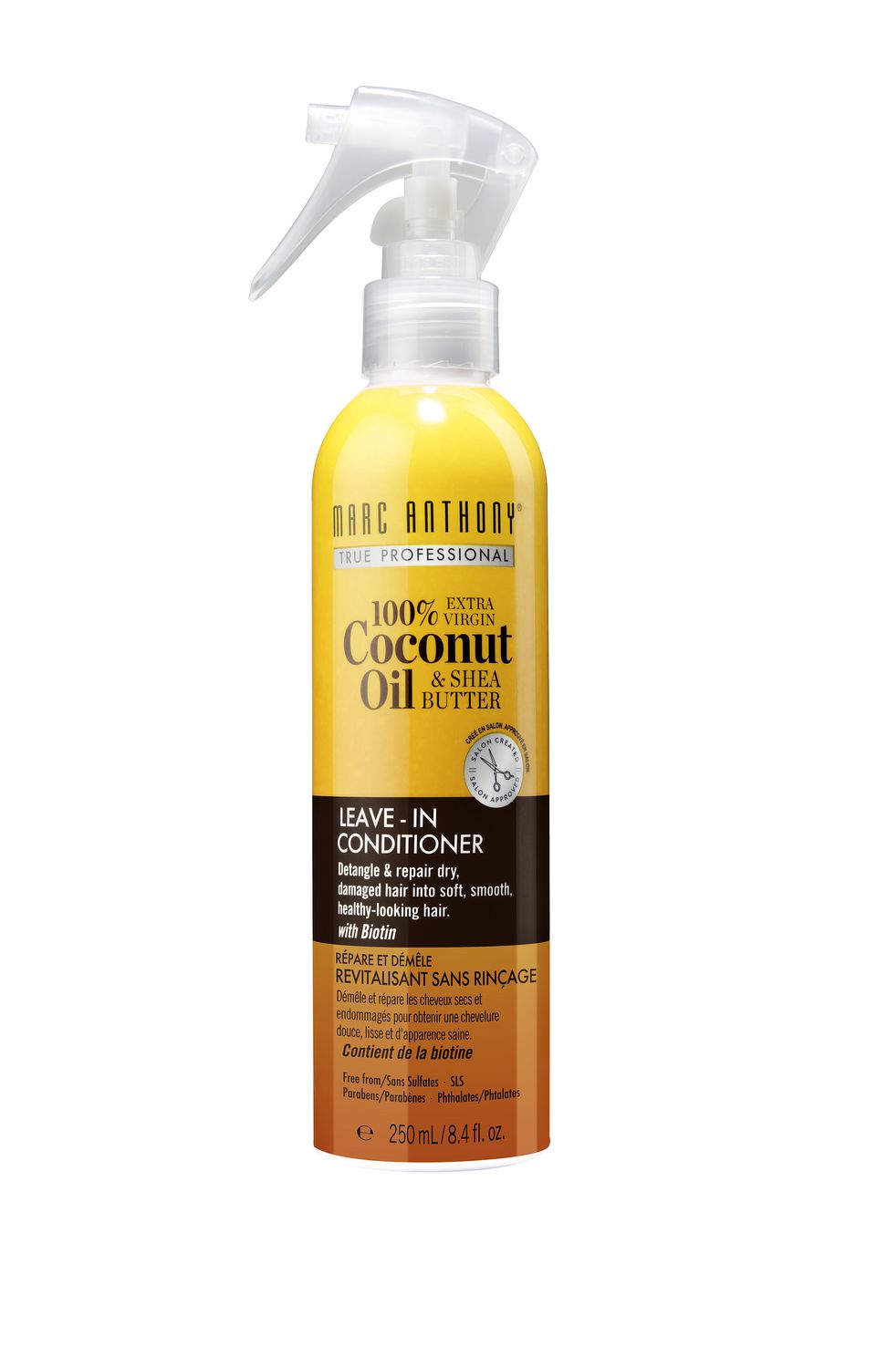 Marc Anthony 100% Extra Virgin Coconut Oil & Shea Butter Leave-In Conditioner - 250 ml