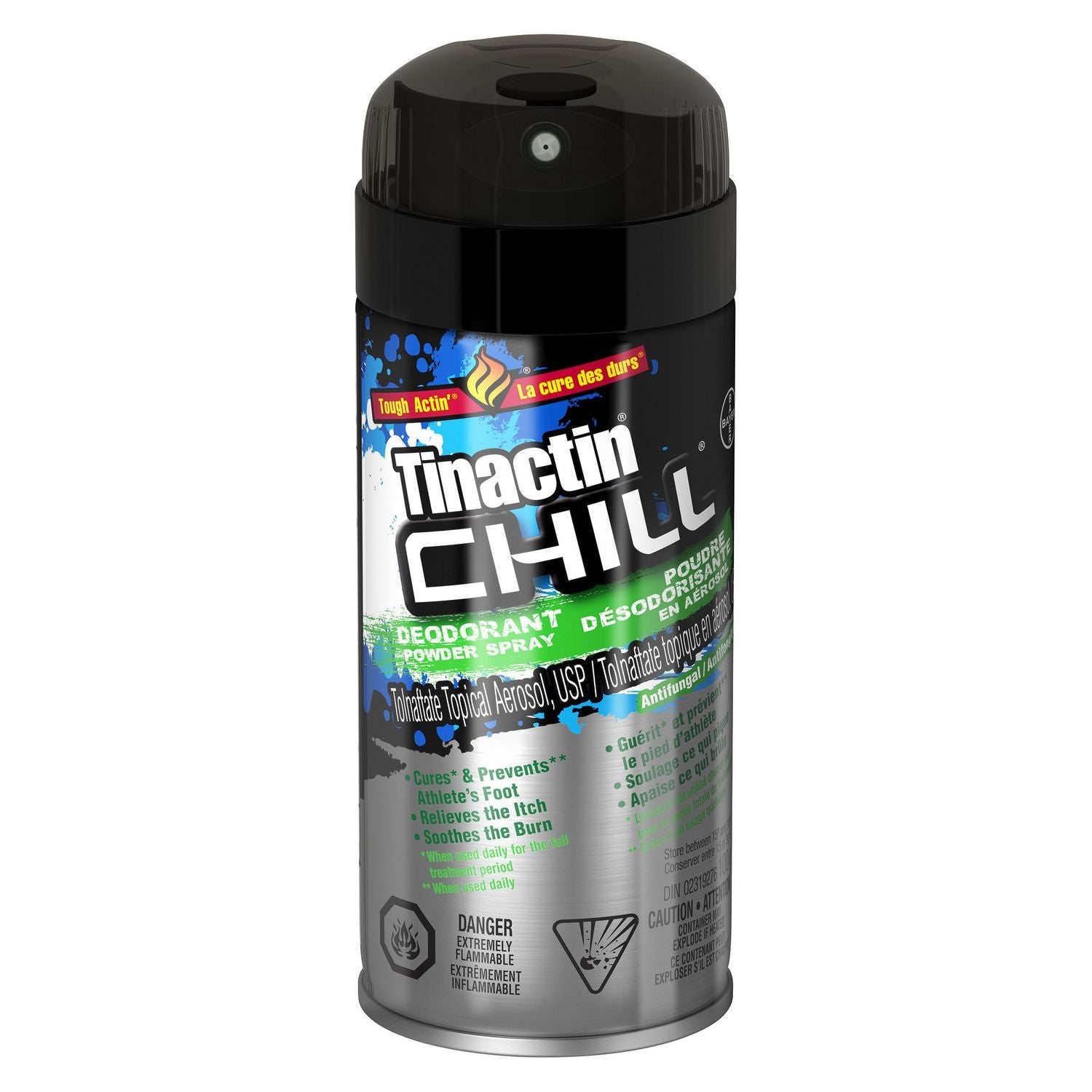 Tinactin Chill, Deodorant Powder Spray - 100 g
