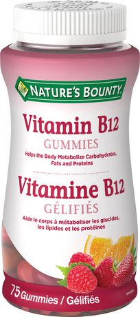 Nature's Bounty Vitamin B12 Gummies - 75 gummies