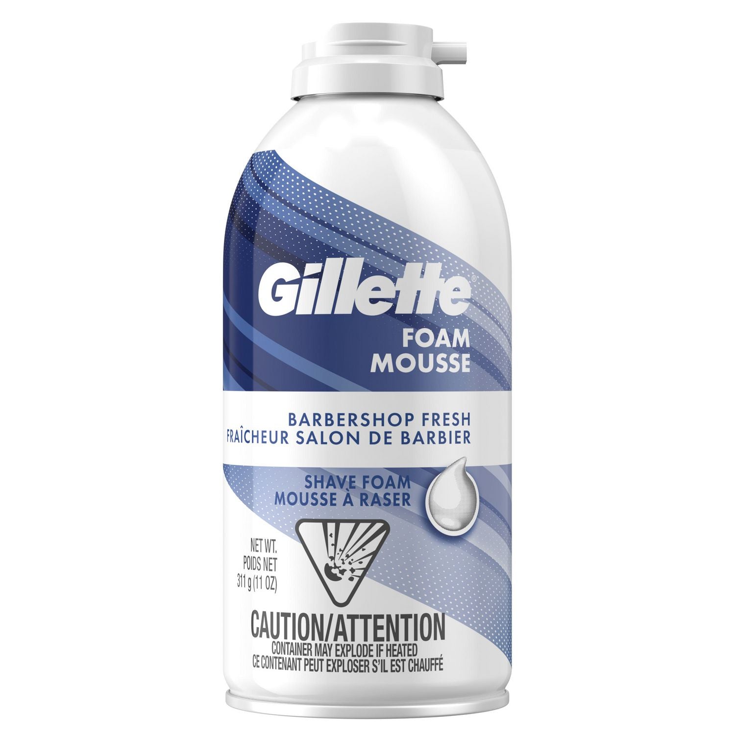 Gillette Foam Barbershop Fresh Shave Foam - 311 g