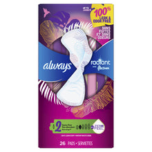 Load image into Gallery viewer, Always Radiant with FlexFoam, Heavy Flow Pads with Wings, Light Clean Scent - 26 pads
