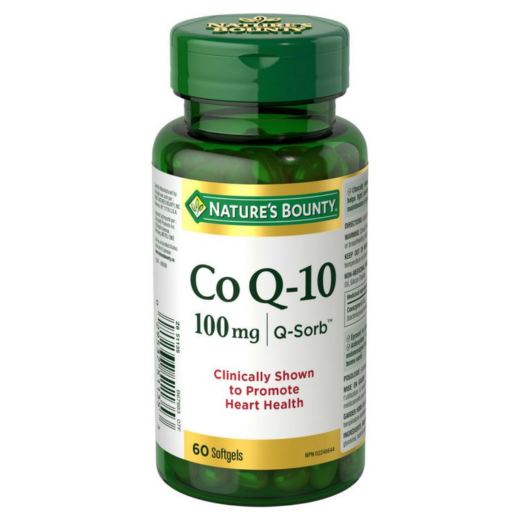 Nature's Bounty Co-Q10 100mg - 60 softgels