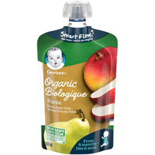 Load image into Gallery viewer, Gerber Organic Puree - 128 ml Mango Apple Pear
