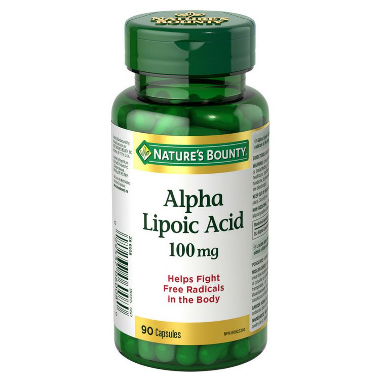 Nature's Bounty Alpha Lipoic Acid - 90 caplets