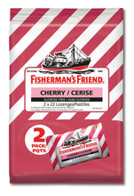 Load image into Gallery viewer, Fisherman&#39;s Friend, Cherry Sucrose Free - 2 x 22 lozenges
