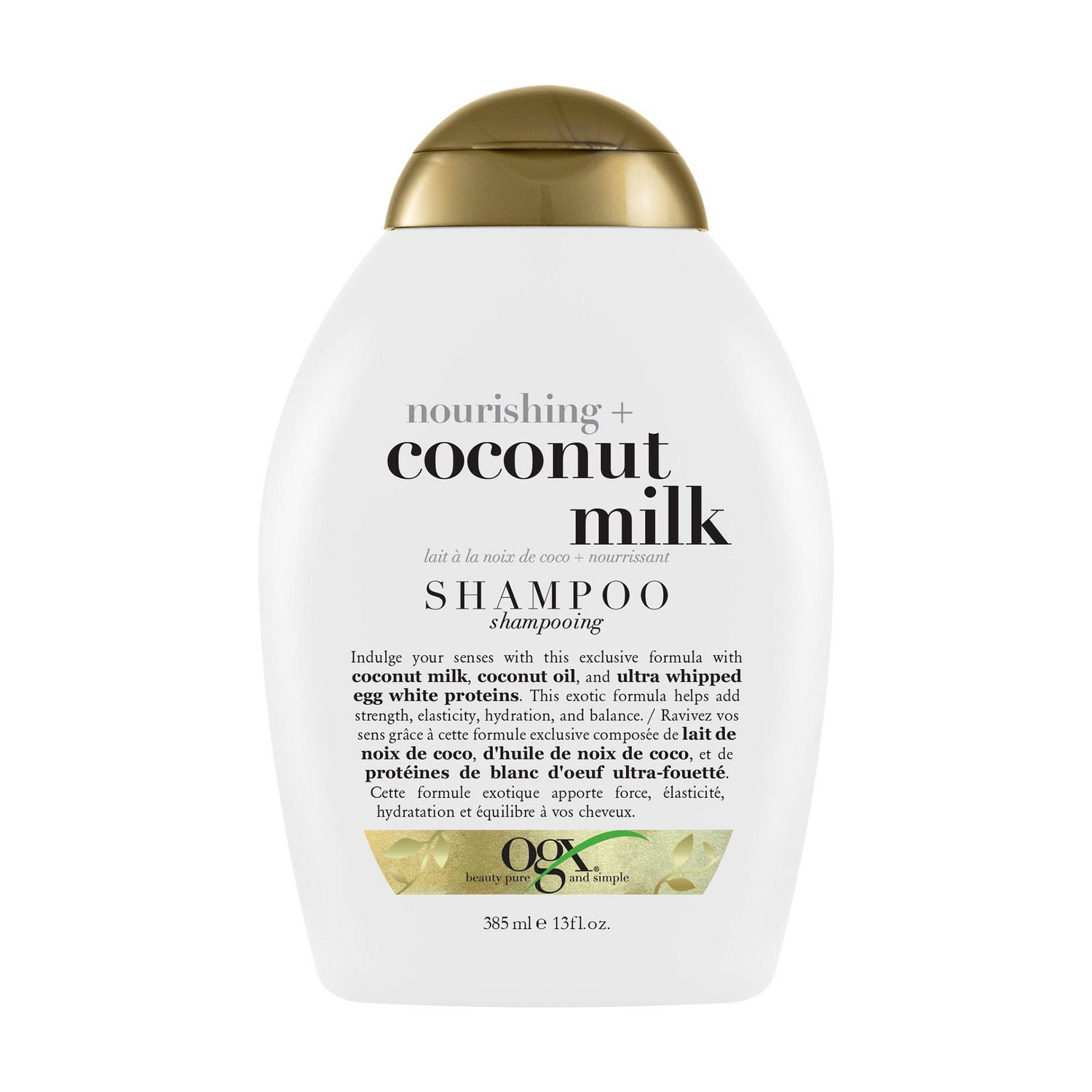 OGX Nourishing + Coconut Milk Shampoo - 385 ml