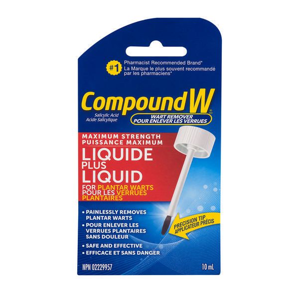 Compound W Wart Remover Maximum Strength Liquid - 10 ml