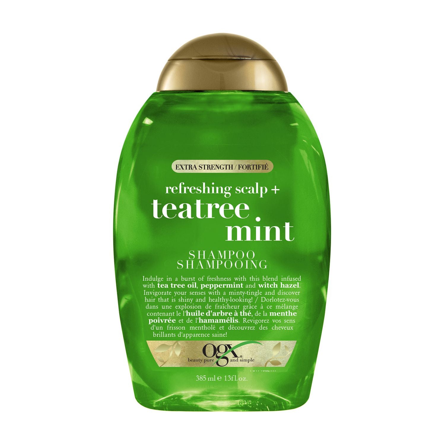 OGX Extra Strength Refreshing Scalp + Tea Tree Mint Shampoo - 385 ml