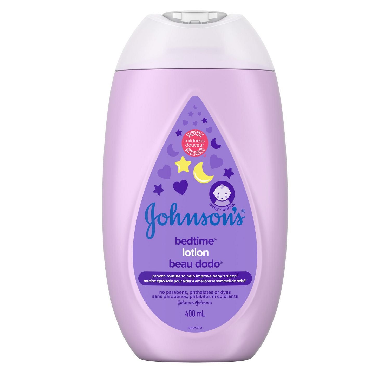 Johnson's Bedtime Baby Bath Lotion - 400 ml