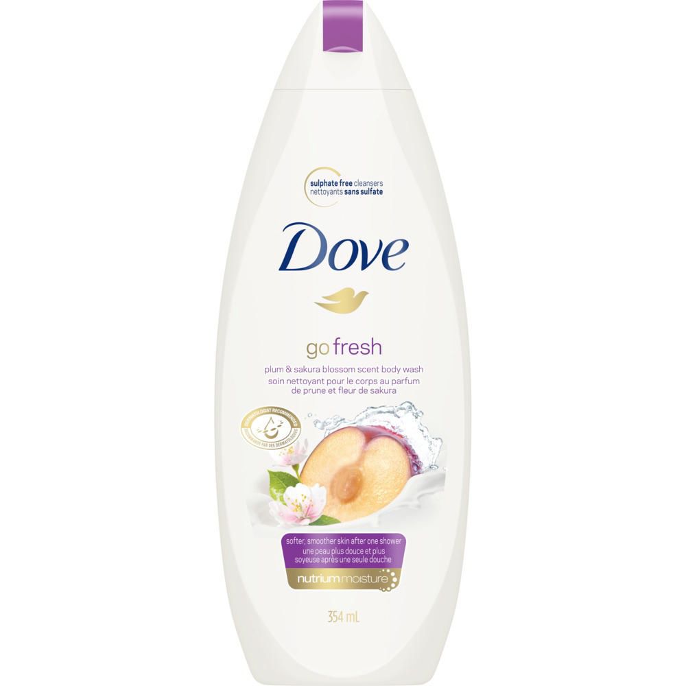 Dove Go Fresh Body Wash, Pomegranate & Sakura Blossom Scent - 354 ml