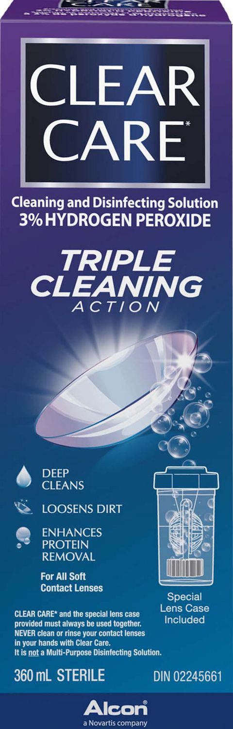 Clear Care Triple Cleaning Action - 360 ml