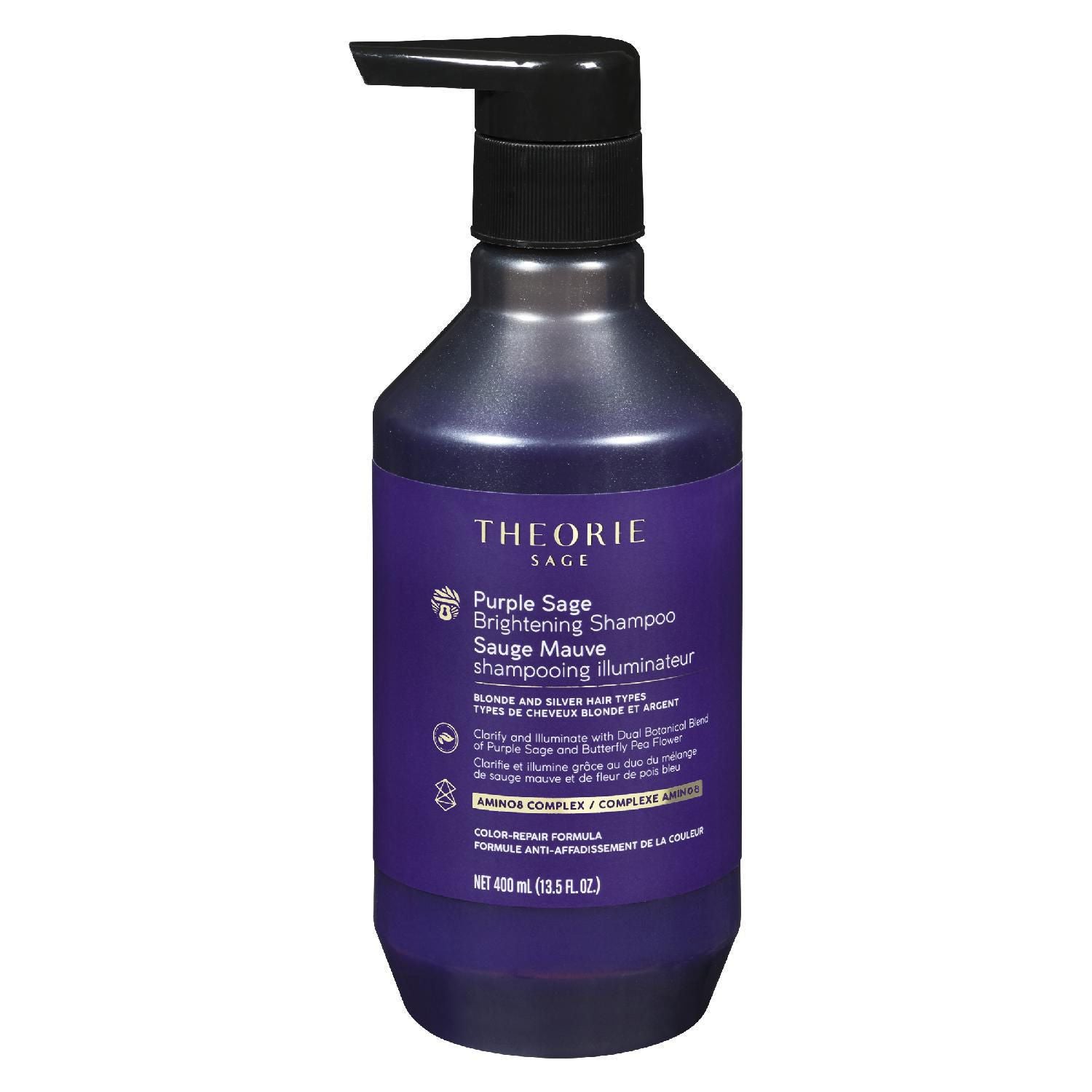 Theorie Sage Purple Sage Brightening Shampoo - 400 ml