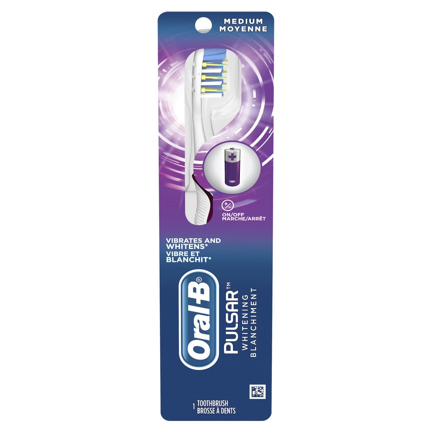 Oral-B Pulsar Whitening Toothbrush, Medium