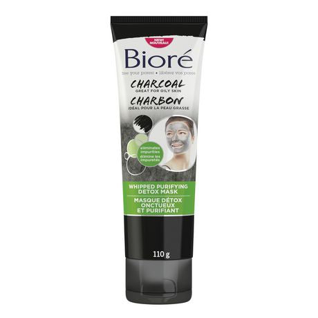 Biore Charcoal Whipped Purifying Detox Mask - 110 g