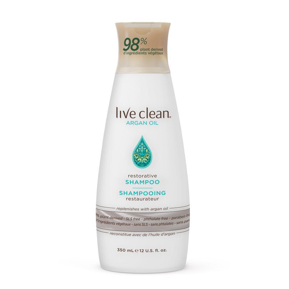 Live Clean Exotic Nectar Argan Oil Restorative Shampoo - 350 ml