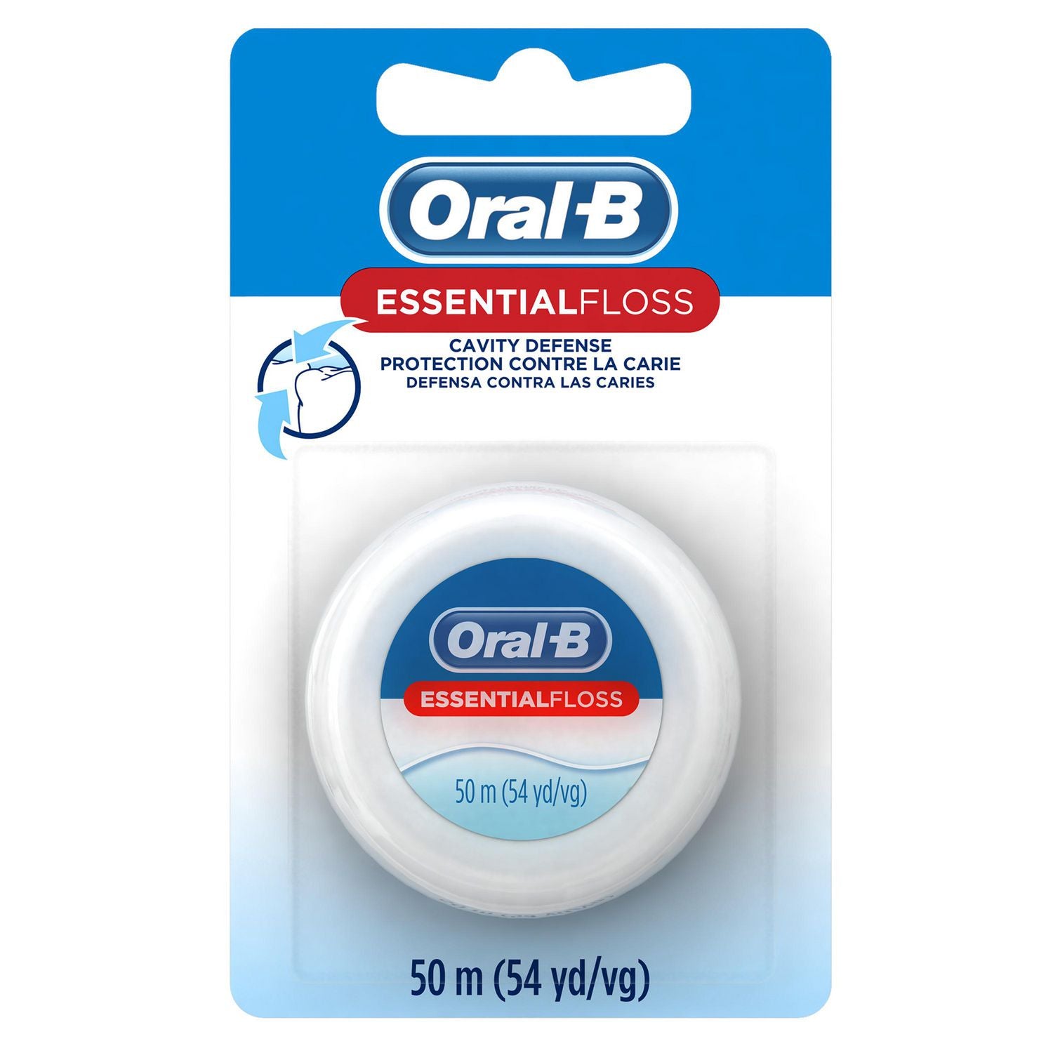 Oral-B EssentialFloss Cavity Defense Dental Floss - 50 m