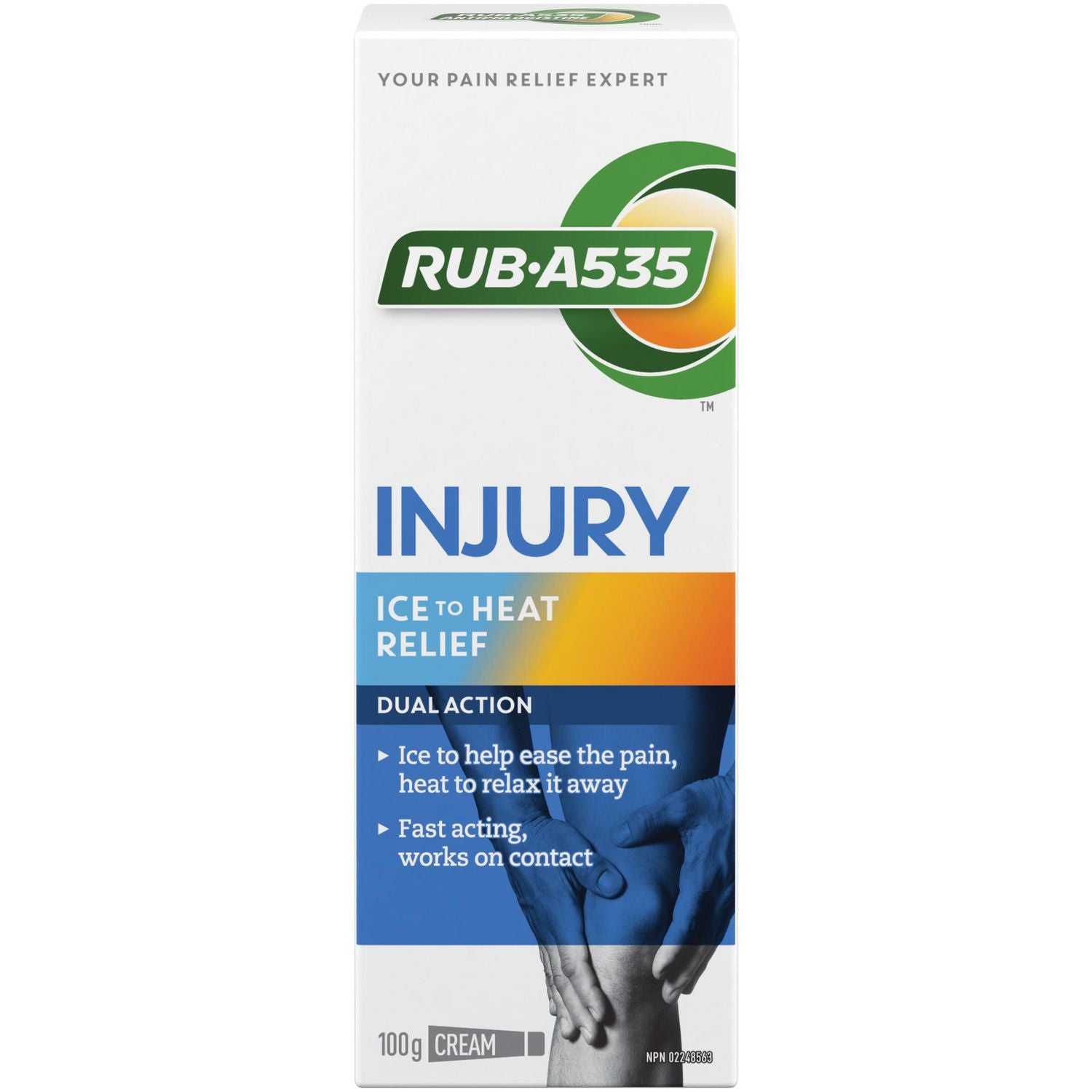 RUB A535 Injury Dual Action Ice to Heat Relief 