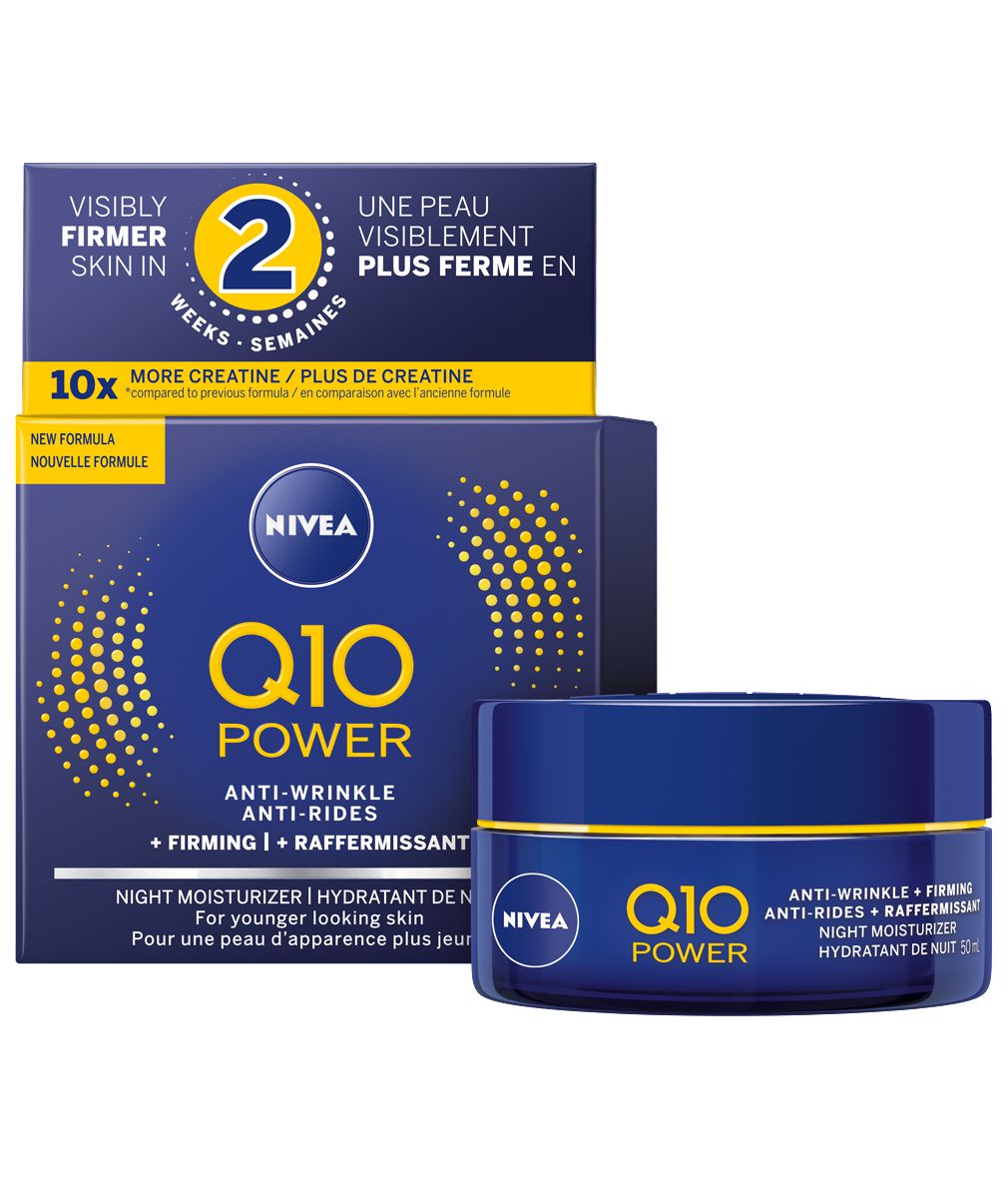 Nivea Q10 Power Anti-Wrinkle And Firming Night Moisturizer