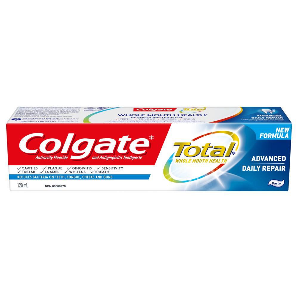 Tooth Repairs Colcate Colgate Total Daily Repair Toothpaste - 120 ml – Johnstone IDA Pharmacy