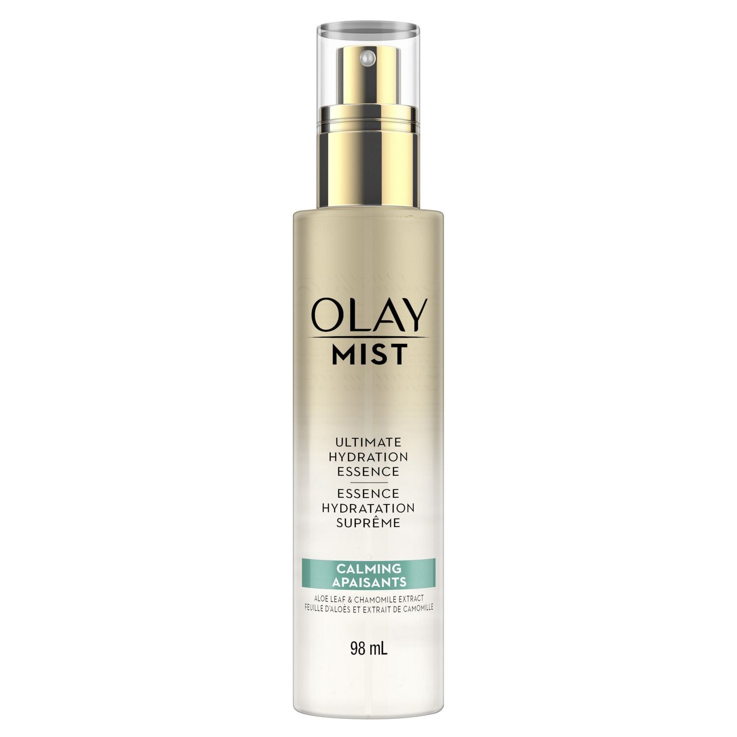 Olay Mist Ultimate Hydration Essence Calming Aloe Leaf & Chamomile - 98 ml