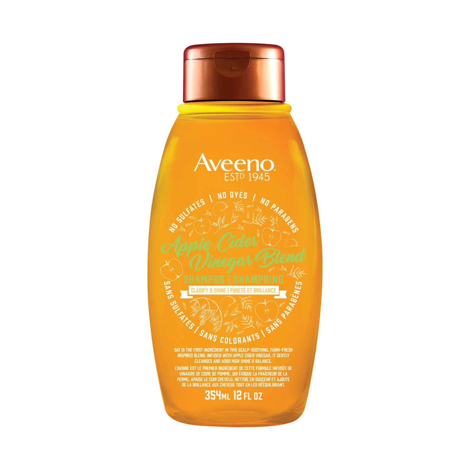 Aveeno Apple Cider Vinegar Blend Shampoo - 354 ml