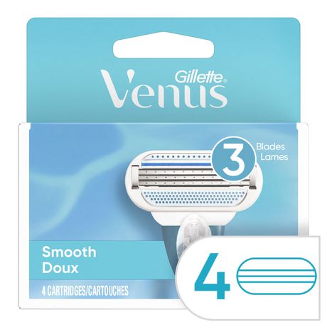 Gillette Venus Close & Clean Women's Razor Blades - 4 cartridges