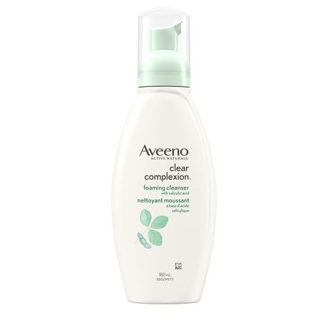 Aveeno Clear Complexion, Foaming Cleanser With Salicylic Acid - 180 mL 