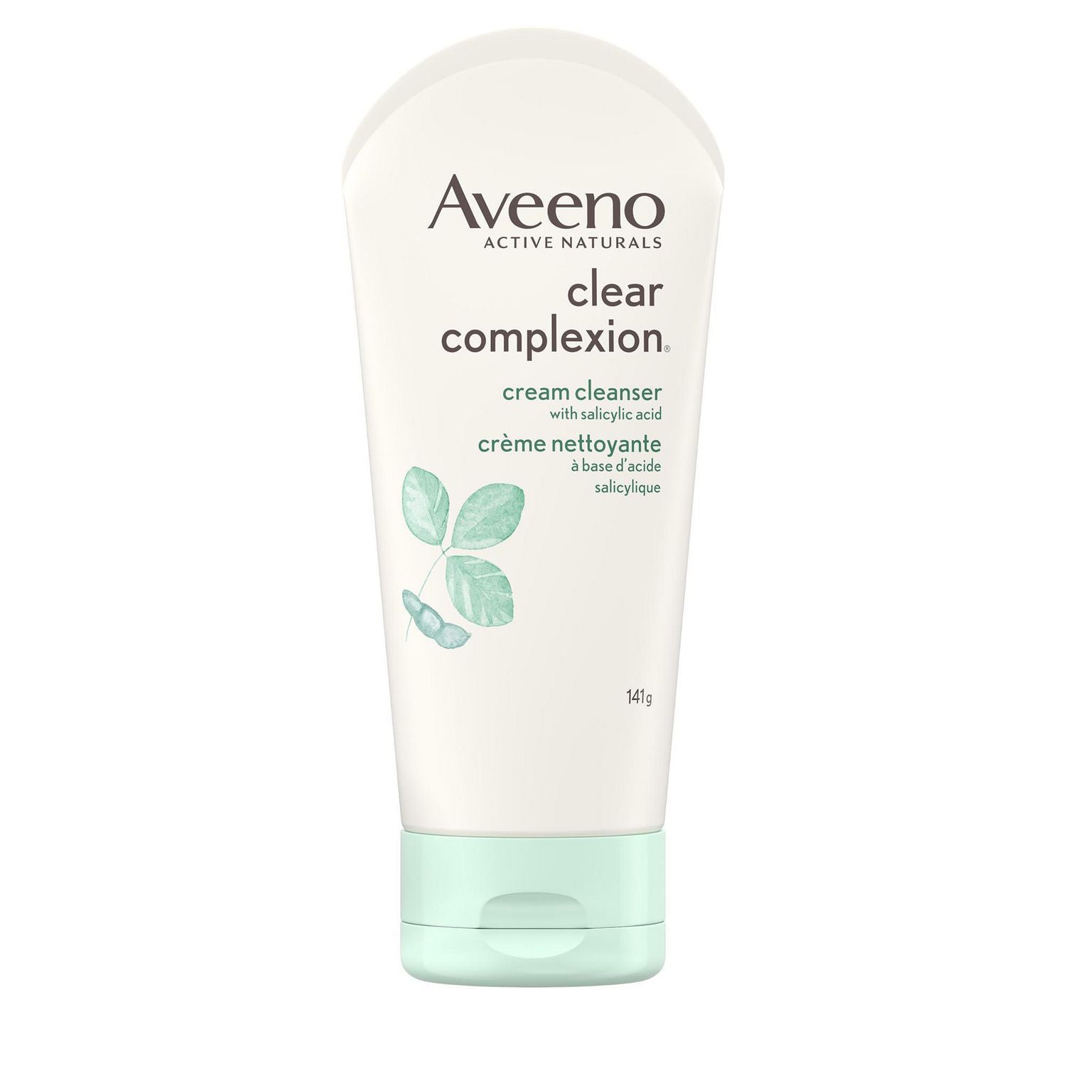 Aveeno Clear Complexion, Cream Cleanser With Salicylic Acid - 141 g 