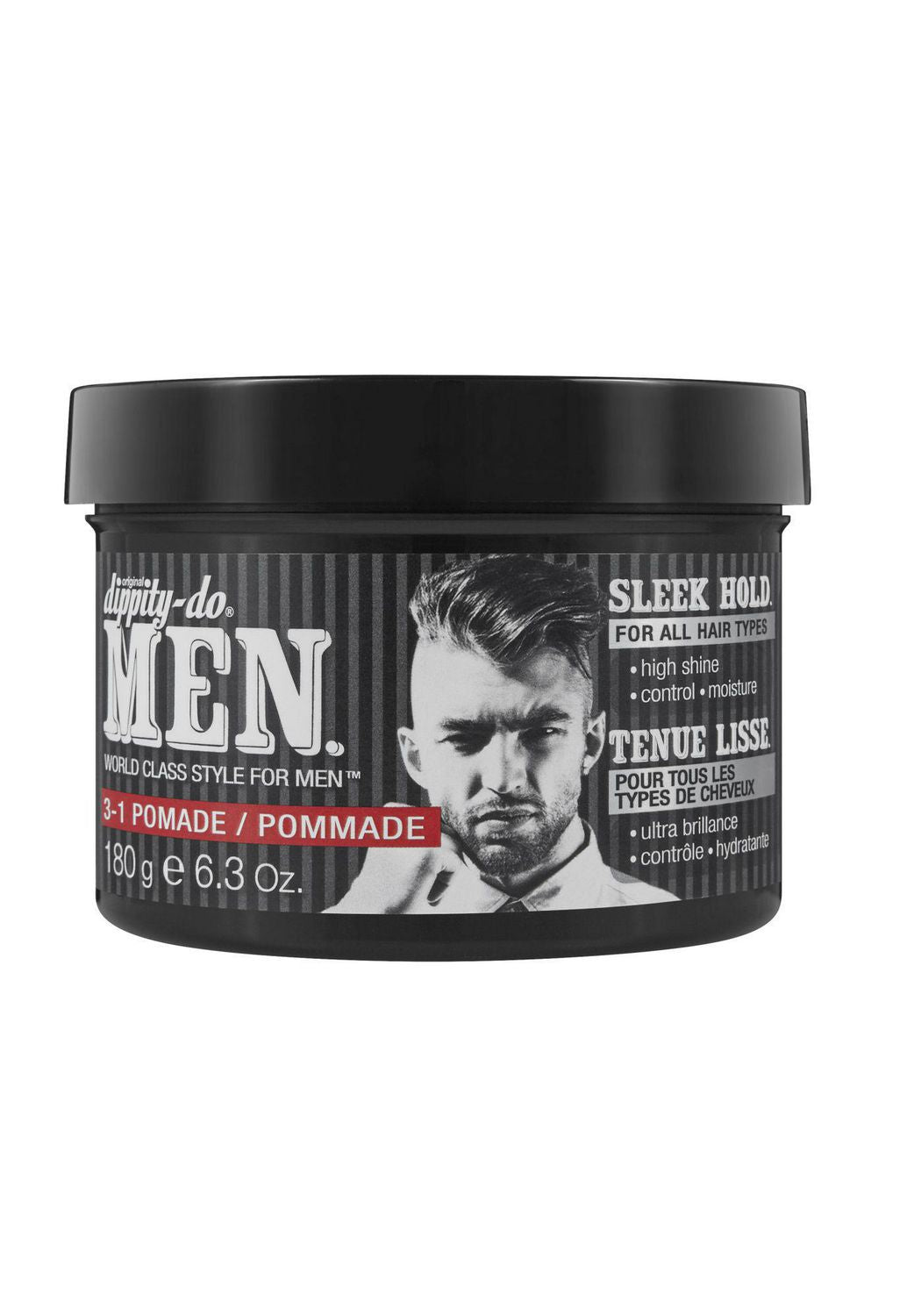 Dippity-do MEN 3-in-1 Hair Styling Pomade - 180 g