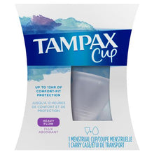 Load image into Gallery viewer, Tampax Cup, Heavy Flow - 1 menstrual cup, 1 carry case
